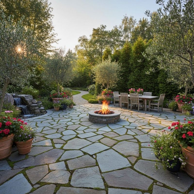 Flagstone Patio