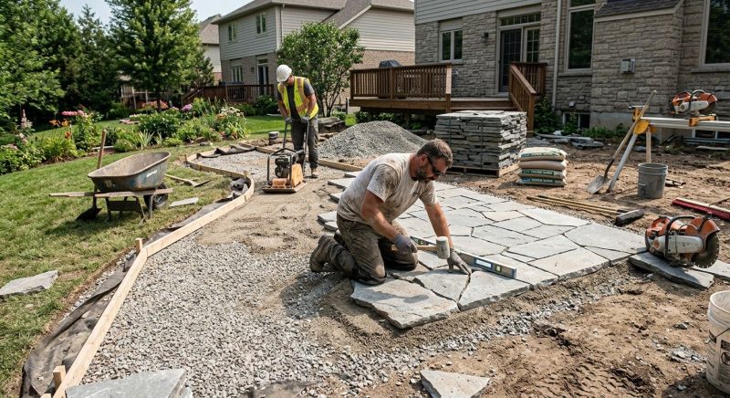Hardscaping Installation in Fairfield County, CT
