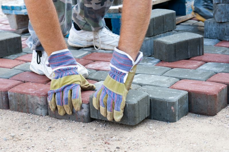 Paver Placement